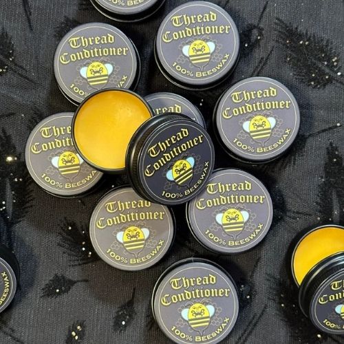 Pure beeswax thread conditioner by Norgrove on Etsy