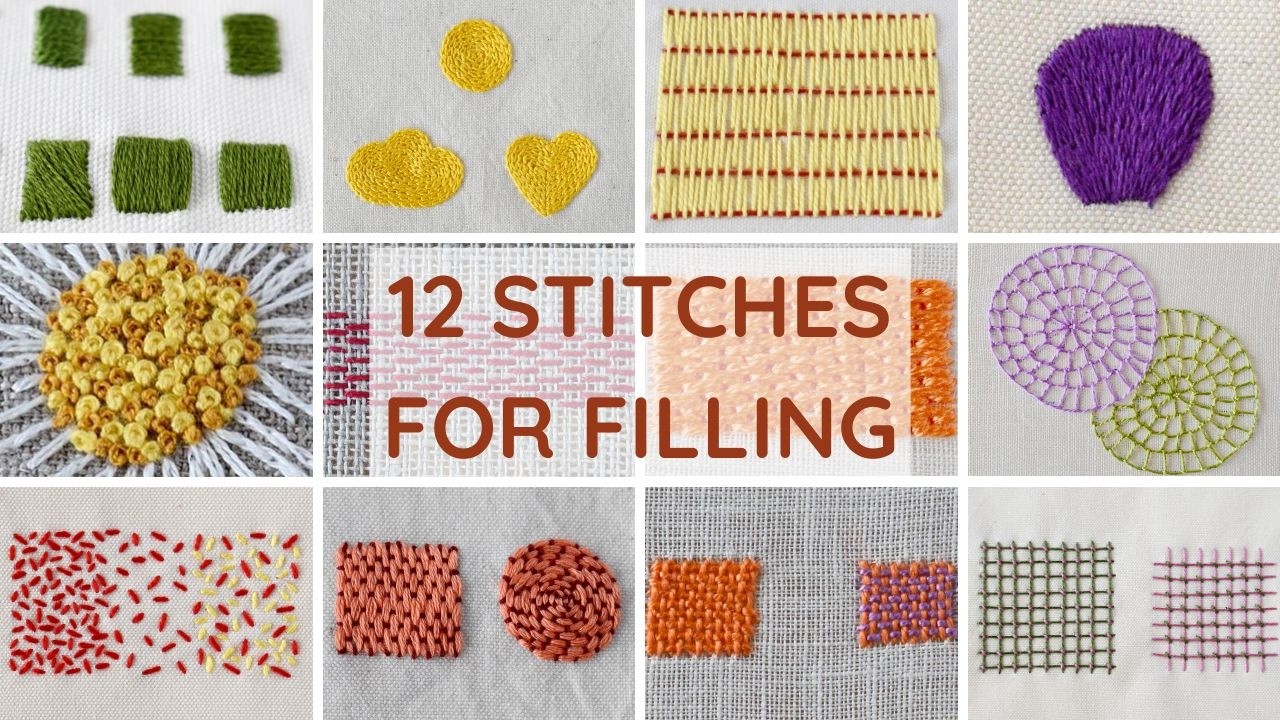 The Ultimate Guide to Embroidery Stitches for Filling: Master Texture, Coverage & Dimension