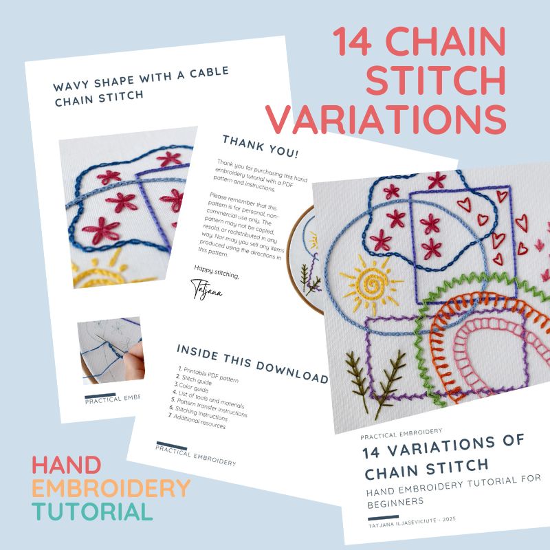 14 Variations of Chain Stitch Shop image2