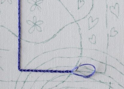 Panel Chainstitch 14 Chain Stitch Variations For Borders, Outlines, and Decoration