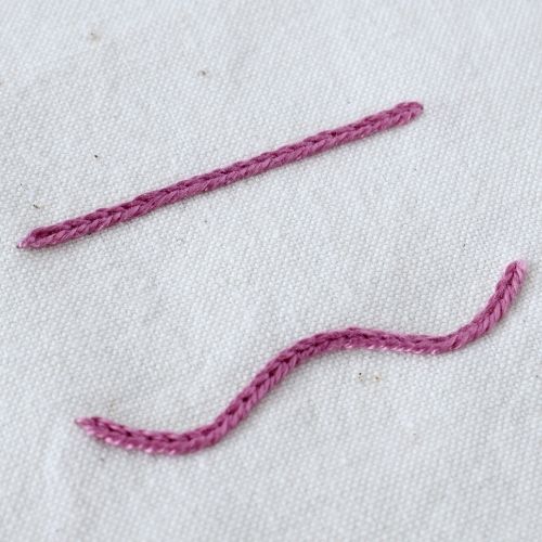 Heavy Chain Stitch embroidery small image