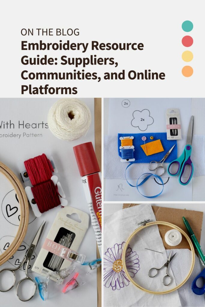 Embroidery Resource Guide PIN image