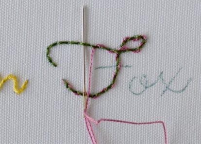 Signature Script Stitching Stitches For Script Lettering - Basic to Fancy + Sampler & Tutorial