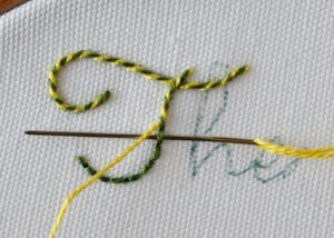 Signature Script Stitching Stitches For Script Lettering - Basic to Fancy + Sampler & Tutorial