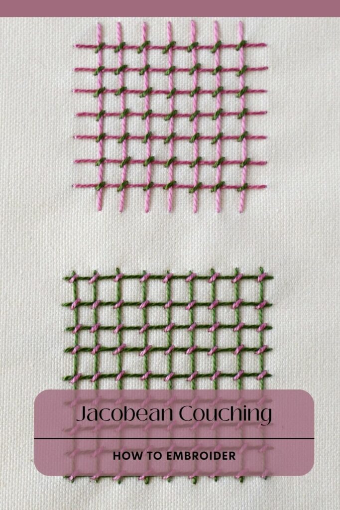 Master Jacobean Couching With This Simple Guide PIN image