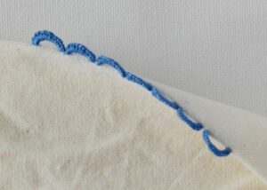 Buttonhole Bar Picots double sided stitch image