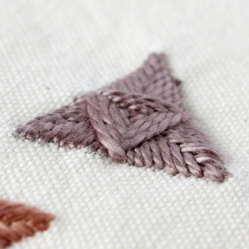 Crows Foot Stitch embroidery small image