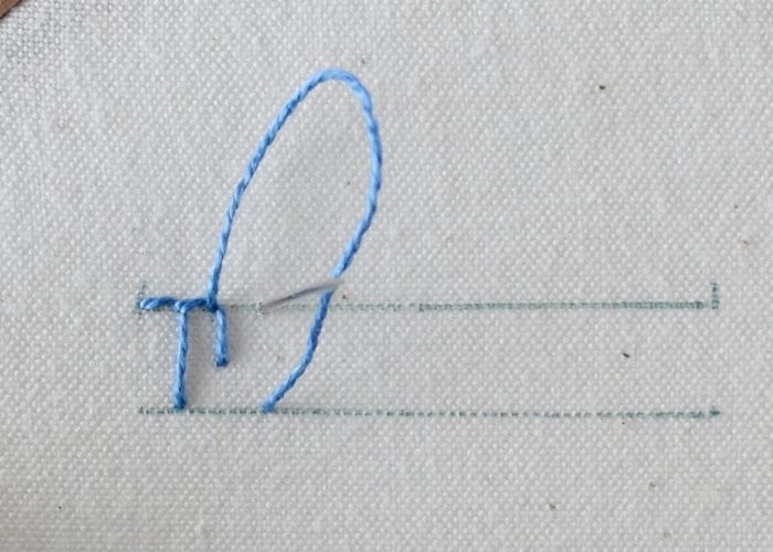 Tutorial per il ricamo del punto coperta lungo e corto passo3 immagine