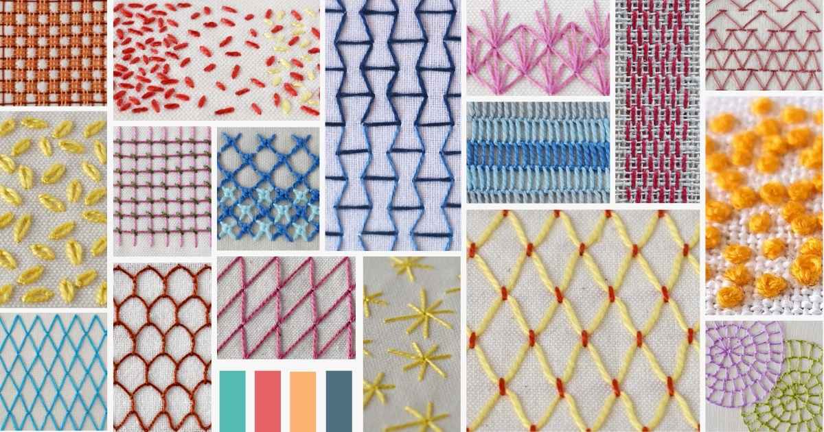 Open Filling Stitches For Light and Airy Fills in Modern Hand Embroidery cover image