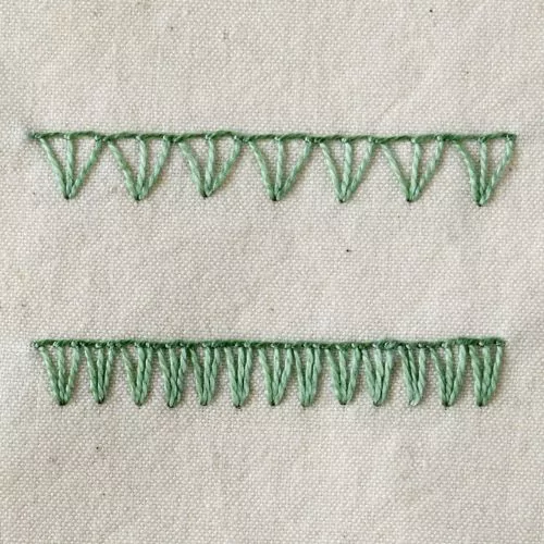 Triple Blanket Stitch embroidery small image