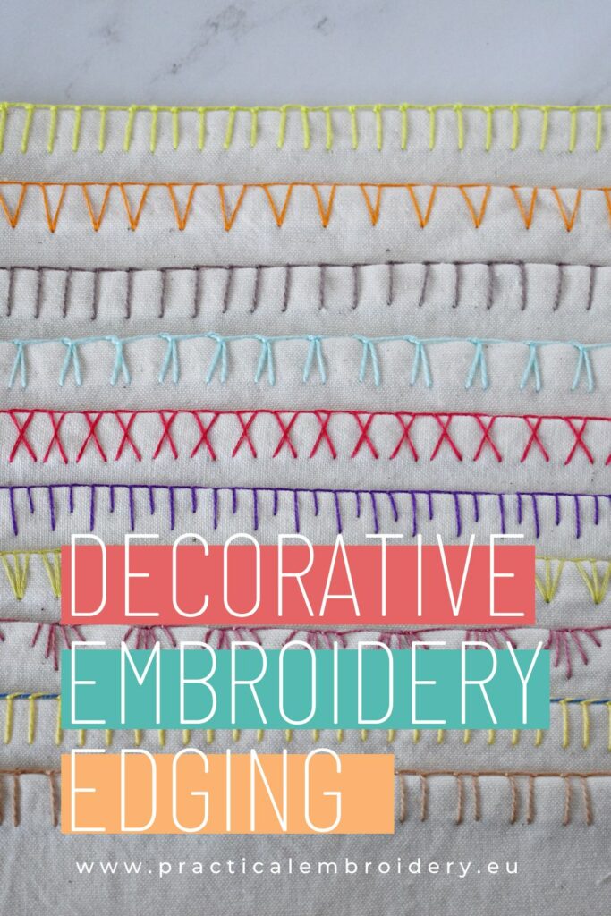 19 Stunning Blanket Stitch Edging Ideas PIN image