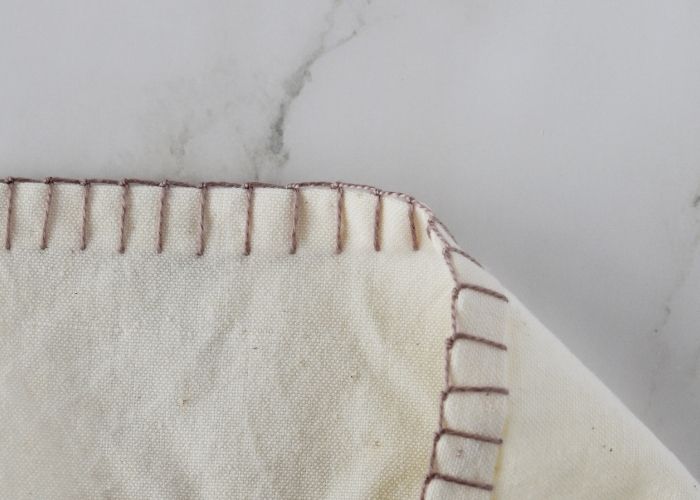 Berwick Stitch edging - front and reverse sides image