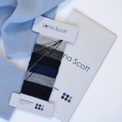 Cashmere darning thread on Amazon