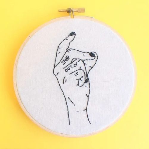 Snap Out Of It - schema di ricamo a mano per principianti su Etsy