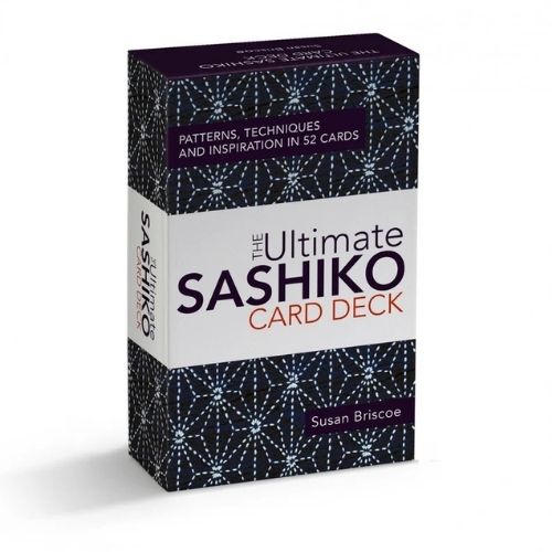 Ultimate Sashiko card deck on Etsy 