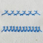 Breton Stitch hand embroidery sampler small image