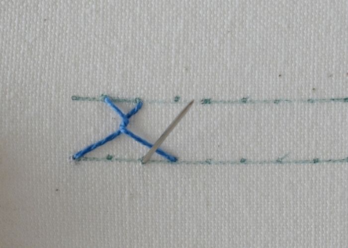 Breton Stitch hand embroidery tutorial step 5 image