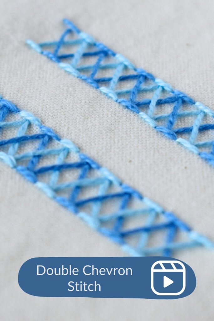 Il punto doppio Chevron reso semplice - Video tutorial - PIN immagine