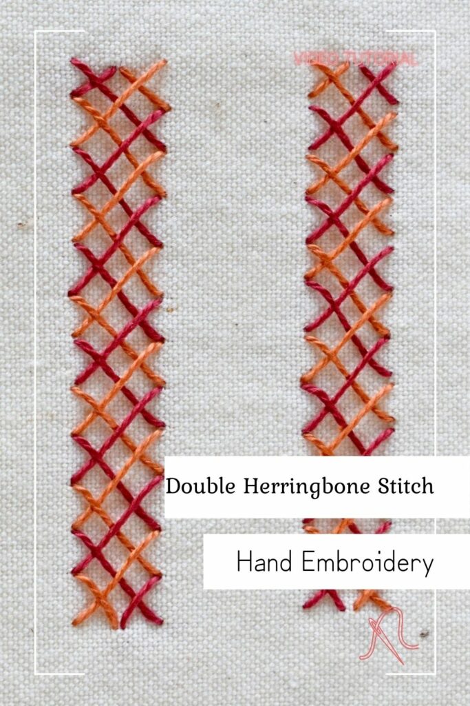 Il punto a spina di pesce doppio reso semplice - Video tutorial - PIN immagine