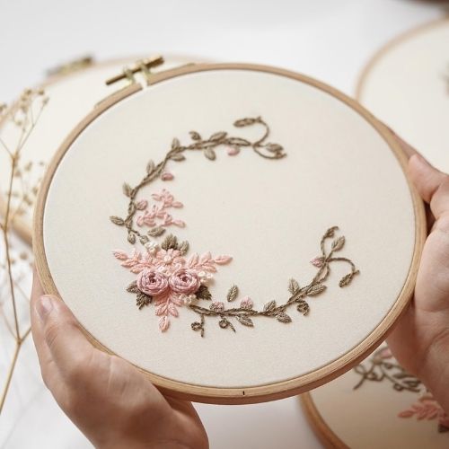 Alphabet Ivy Hand Embroidery Pattern