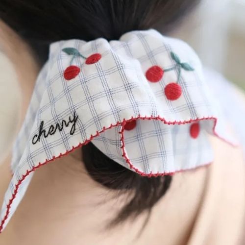 DIY Embroidery Scrunchie Kit by AlisaHandicrafts on Etsy