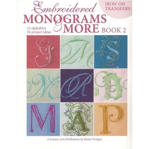 Embroidered Monograms and More - book