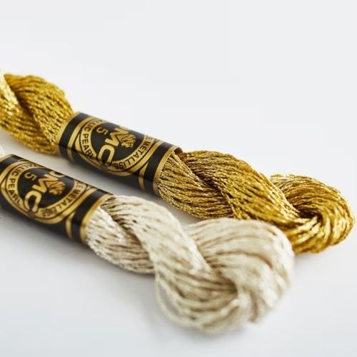 Size 5 DMC Metallic Pearl on Etsy image