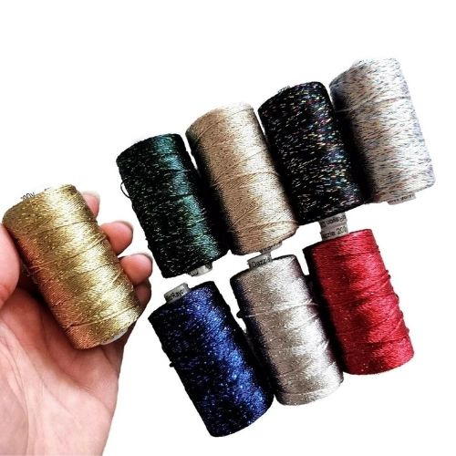 WonderFil Dazzle Size #8 Perle Cotton on Etsy image