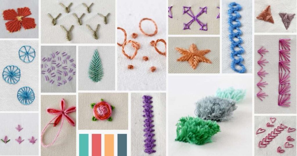 Decorative embroidery stitches - page cover image