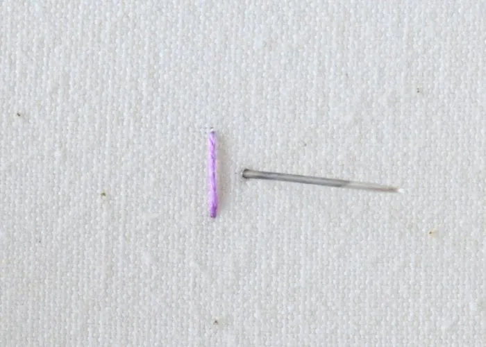 Four Legged Knot embroidery tutorial step 2 image