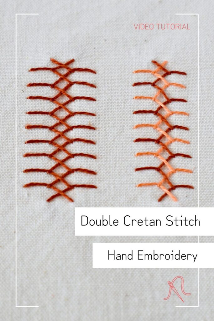 This YouTube video tutorial teaches you the Double Cretan Stitch PIN image