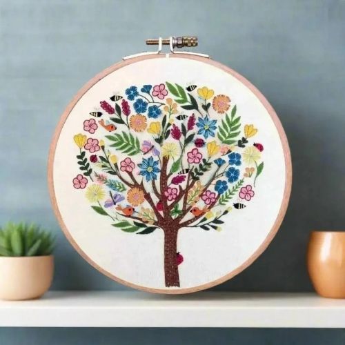 Kit di ricamo a mano Bugs in Bloom su Etsy image