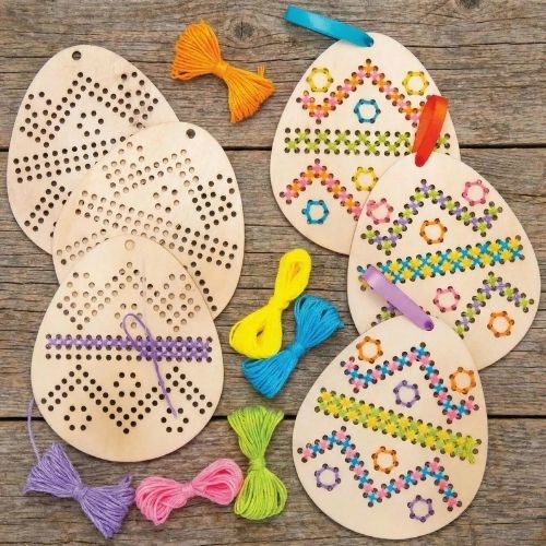 DIY Easter Egg - Embroidery Kit by VAStoreFinds image