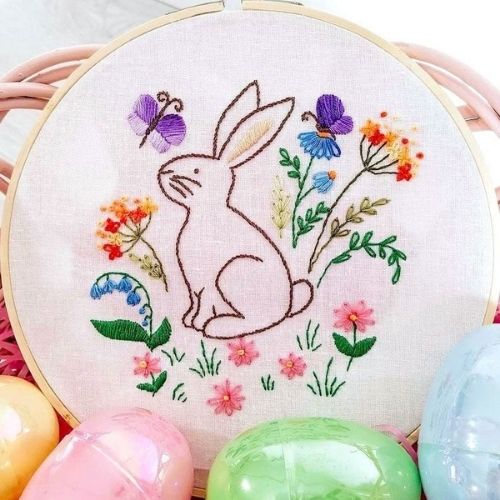 Free hand embroidery pattern by Embroidery Art by Nat