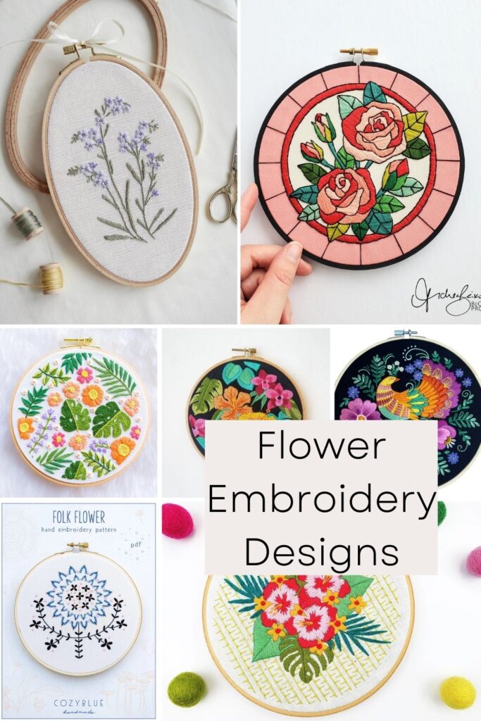 45+ straordinari schemi di ricamo floreale realizzati da veri artisti PIN image