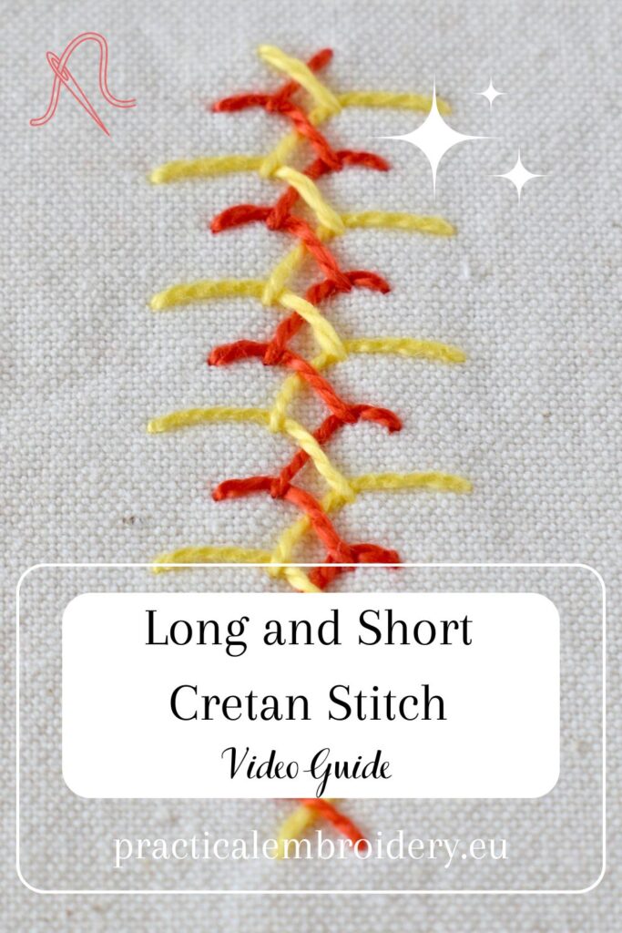 Hypnotic Laced Band Stitch Video Tutorial PIN image
