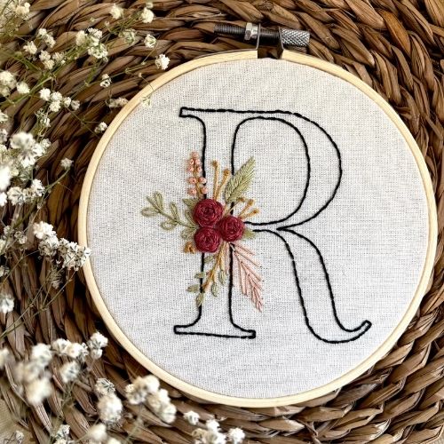 Floral Alphabet by CozyMareDesigns