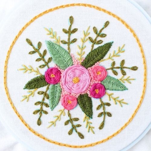 Floral Stitch Sampler on Instructables