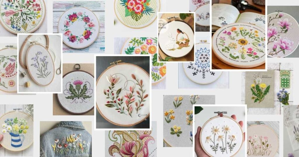 Flower Embroidery Designs - The Best Patterns From Real Textile Artists cover image