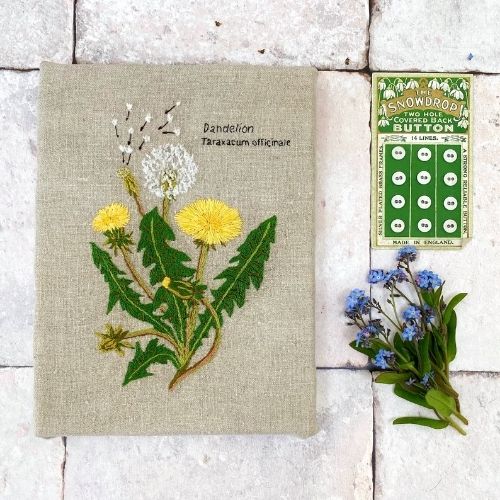 Hand embroidery pattern by BustleandSew