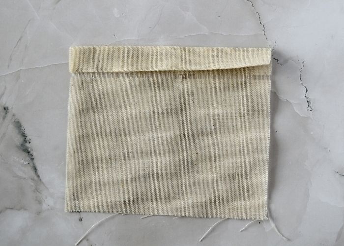 Hem Stitch hand sewing tutorial step 3 image