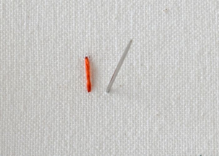 Sienese Stitch hand embroidery tutorial step 2 image
