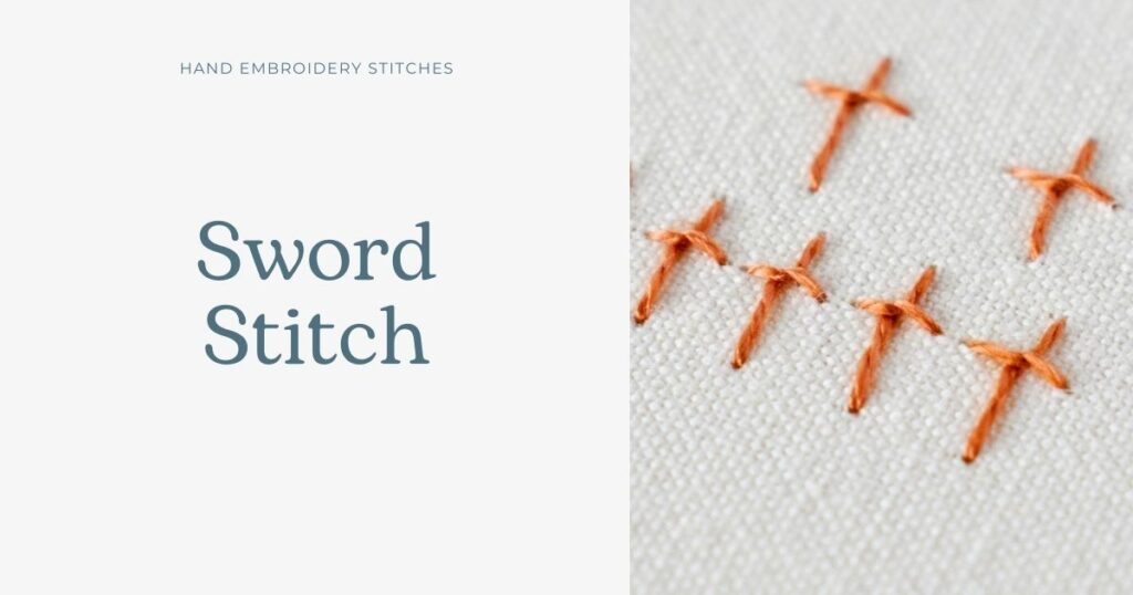 Sword Stitch hand embroidery tutorial cover image