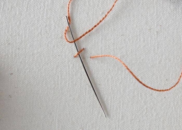 Sword Stitch hand embroidery tutorial step3 image