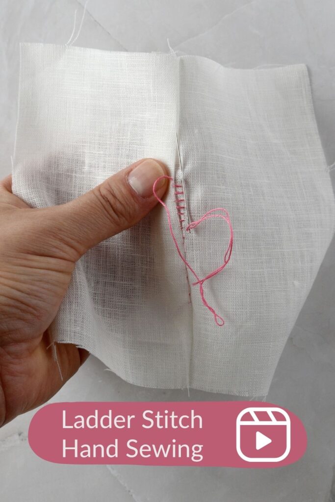 3_PIN_Ladder Stitch Hand Sewing_YTV