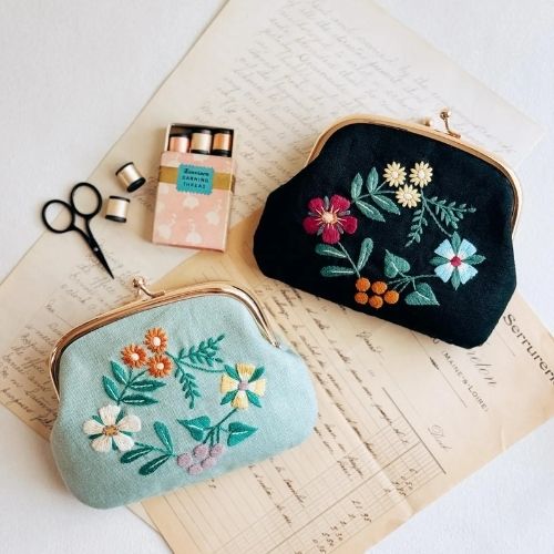 Kit borsetta floreale vintage onEtsy image
