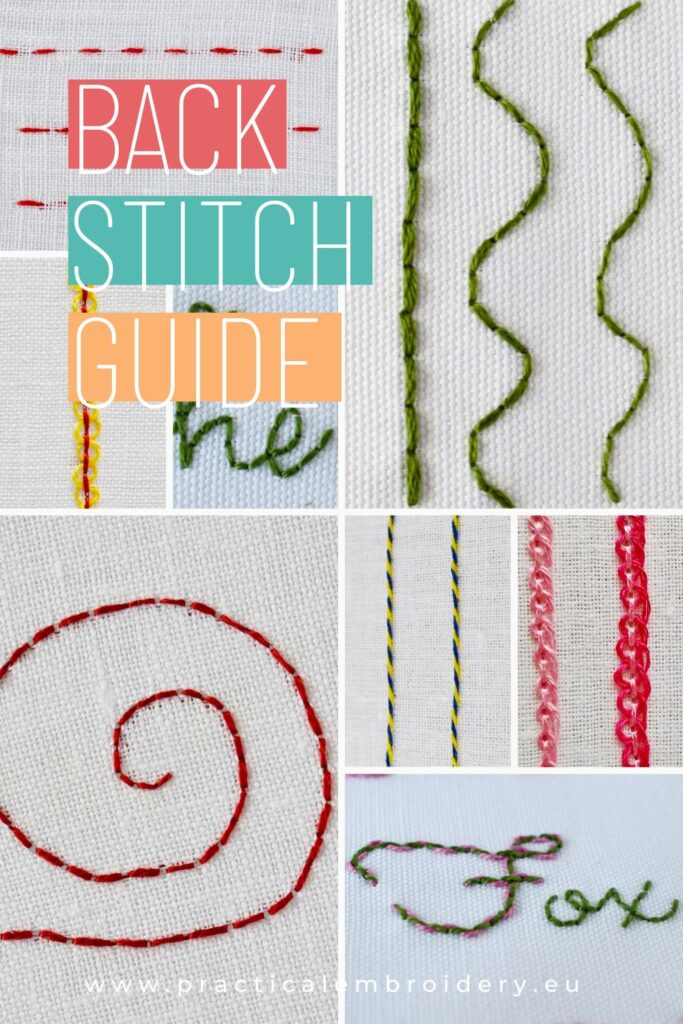Back Stitch: The Complete Beginner's Guide PIN image