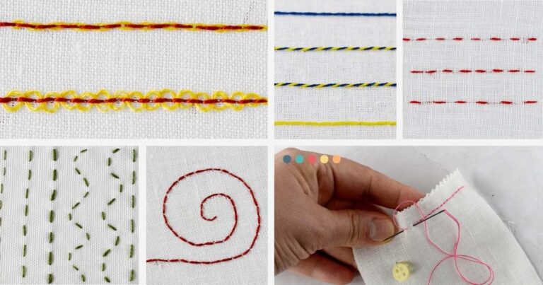Stitching 101: Der komplette Leitfaden für Anfänger für perfekte Konturen und Schriftzüge.