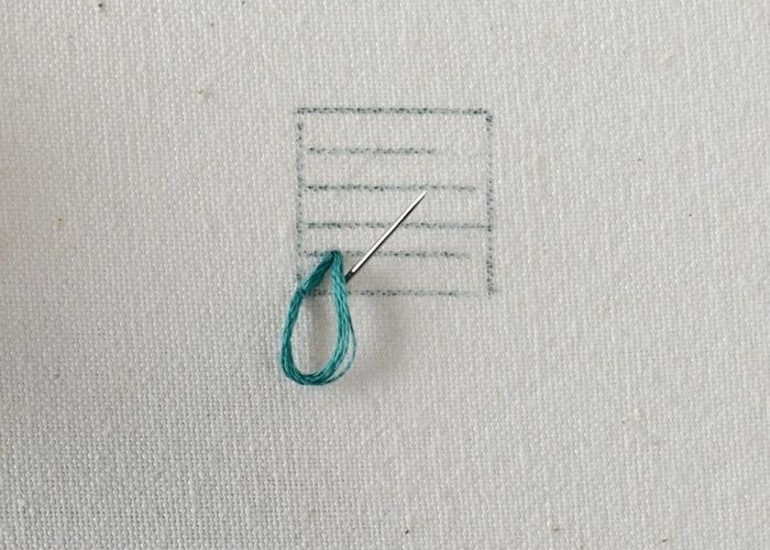 Velvet Stitch hand embroidery tutorial step 3 image