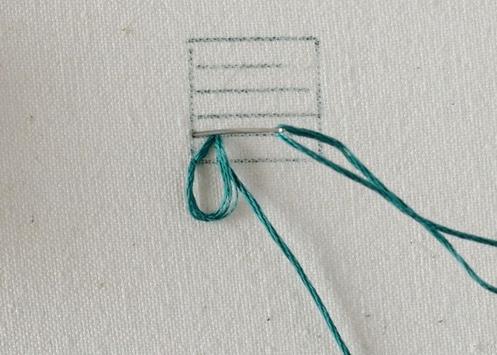 Velvet Stitch hand embroidery tutorial step 4 image